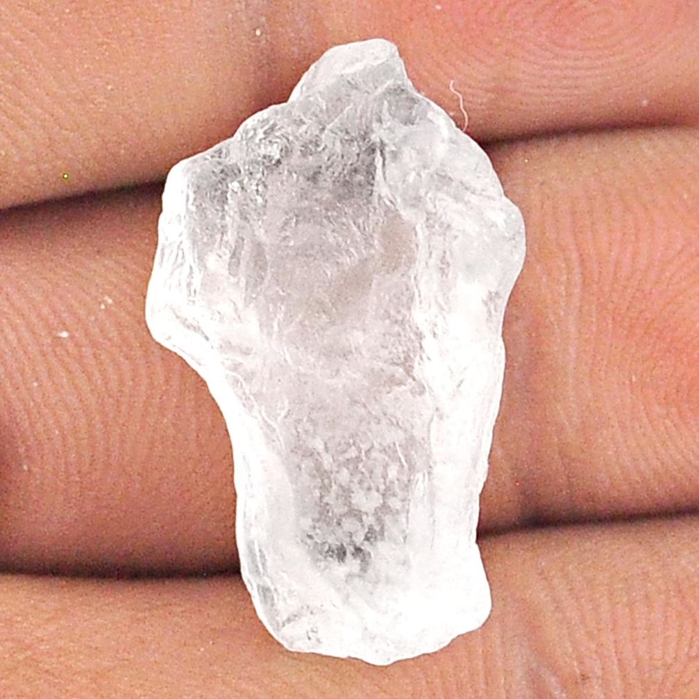 Natural 23.45cts white petalite rough 24x13 mm fancy loose gemstone s25882