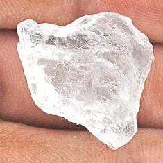 Natural 20.15cts white petalite rough 25x20 mm fancy loose gemstone s25900