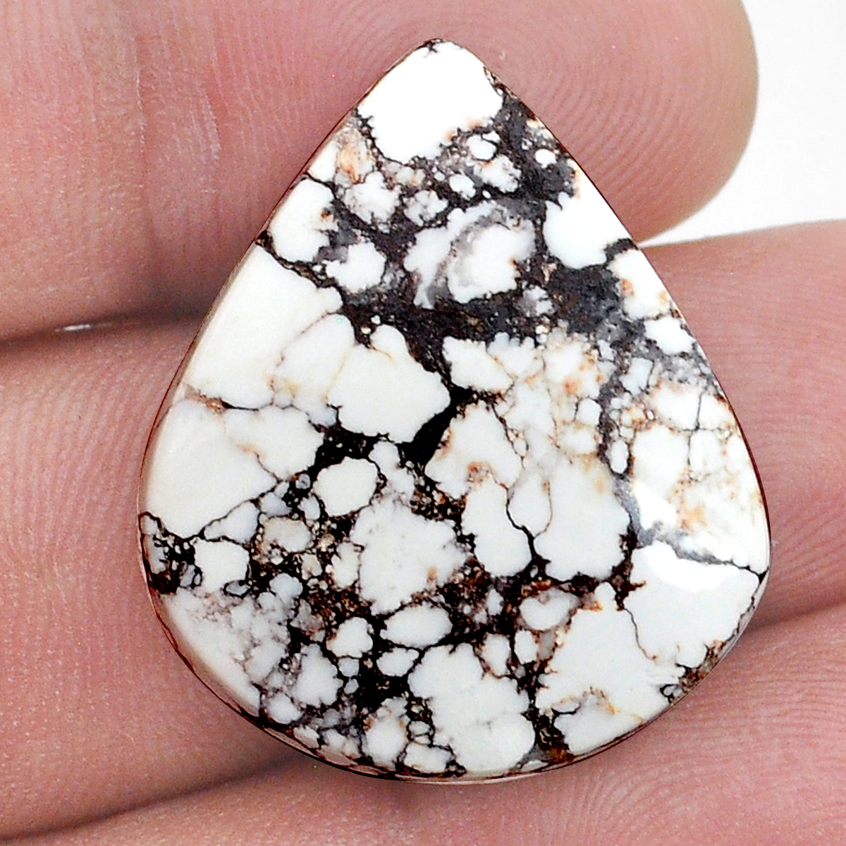 AAA+++Top Quality! Wild Horse Gemstone, Natural Designer Wild Horse Cabochon, Loose 2024 Wild Horse Magnesite, 158Crt 54x54x5MM #MU-3514