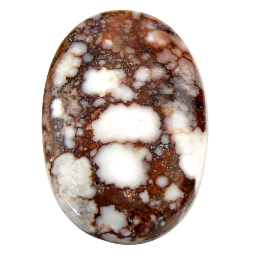 Natural 15.10cts wild horse magnesite bronze 23x15 mm oval loose gemstone s17843