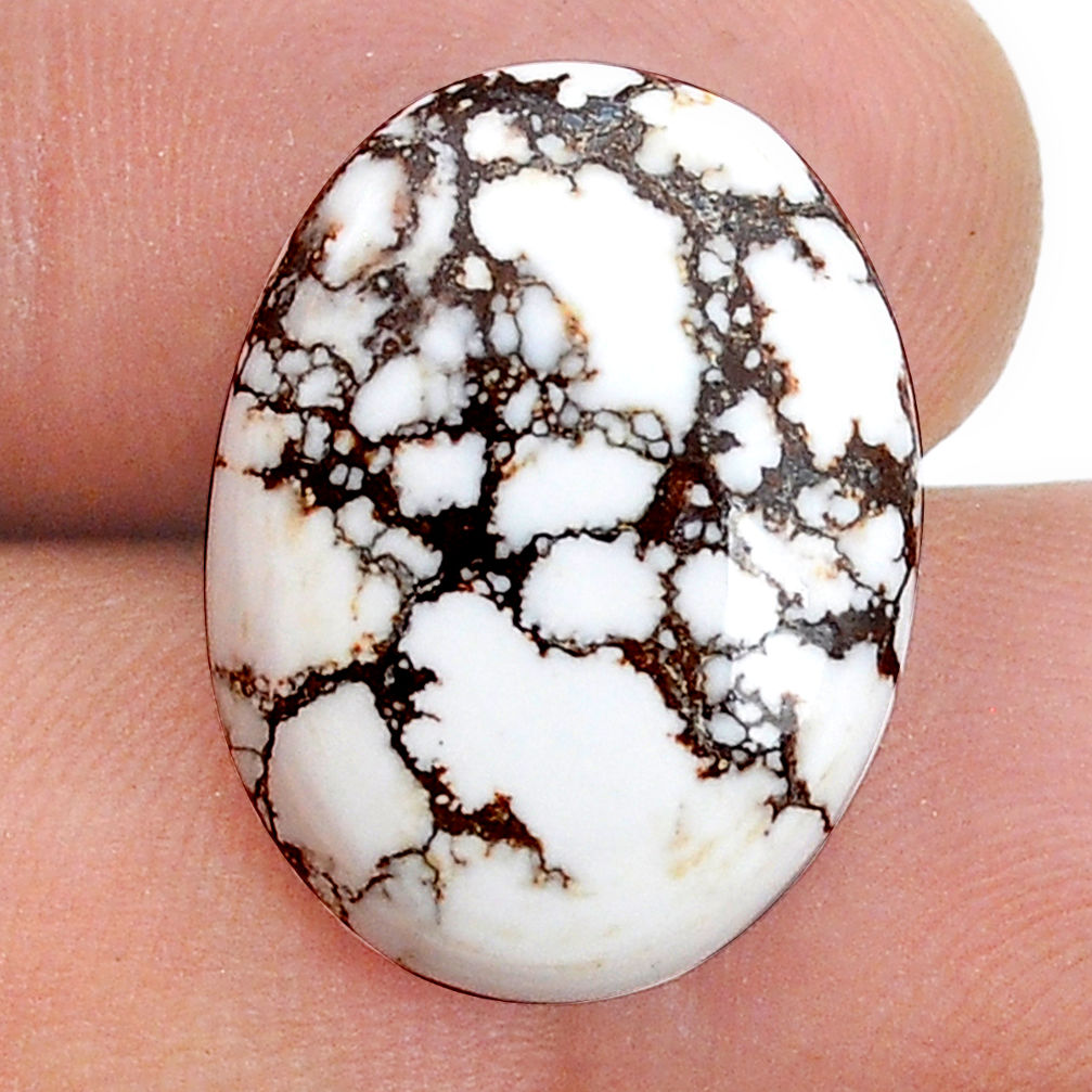 Natural 11.10cts wild horse magnesite cabochon 20x15 mm loose gemstone s28905