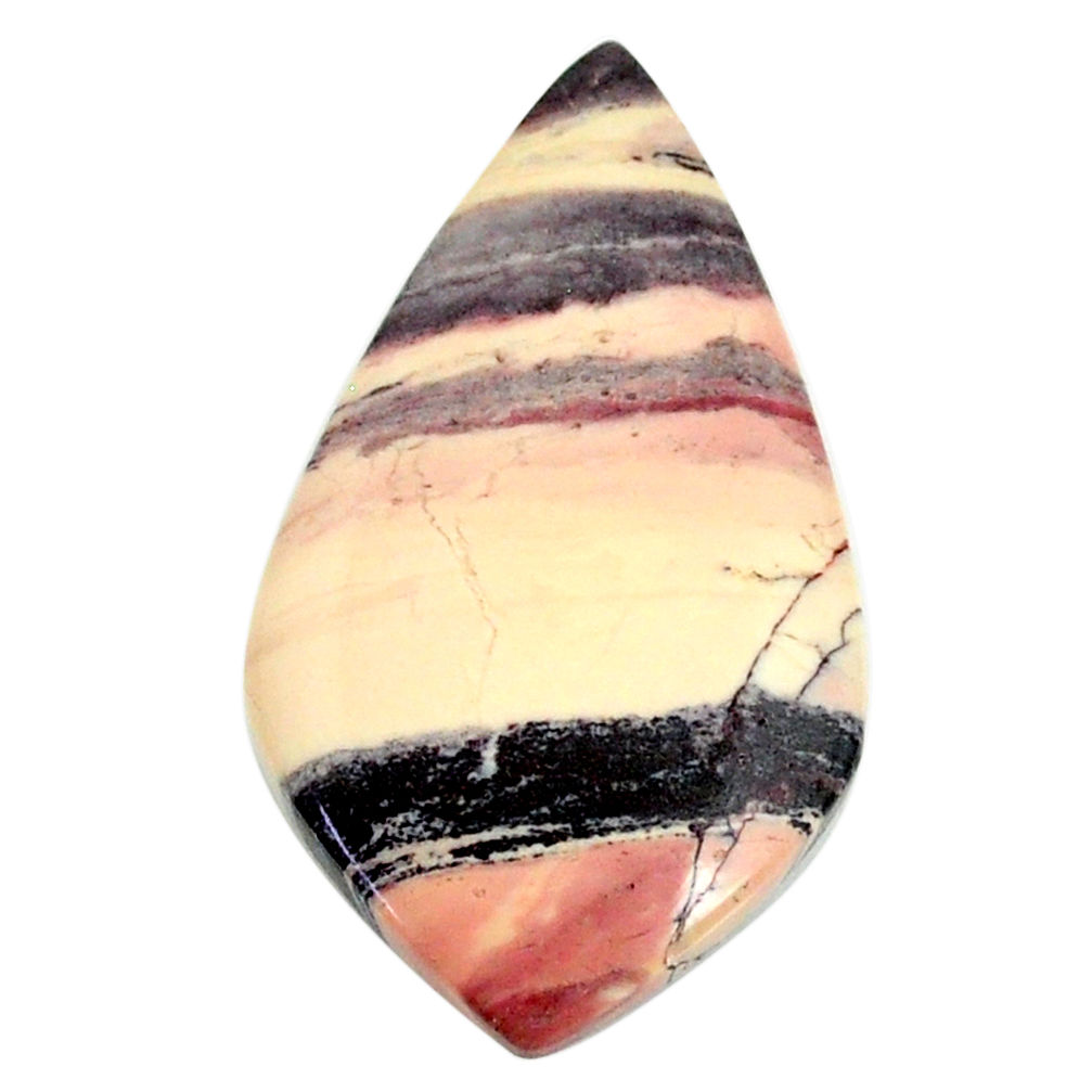 21.30cts porcelain jasper (sci fi) cabochon 32x18 mm fancy loose gemstone s21786