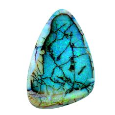 10.30cts sterling opal multicolor cabochon 28x17 mm fancy loose gemstone s27142