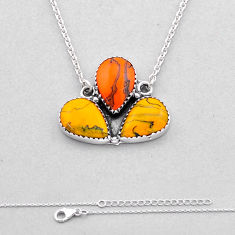 925 sterling silver 17.16cts pool ball pear shape necklace jewelry n53048