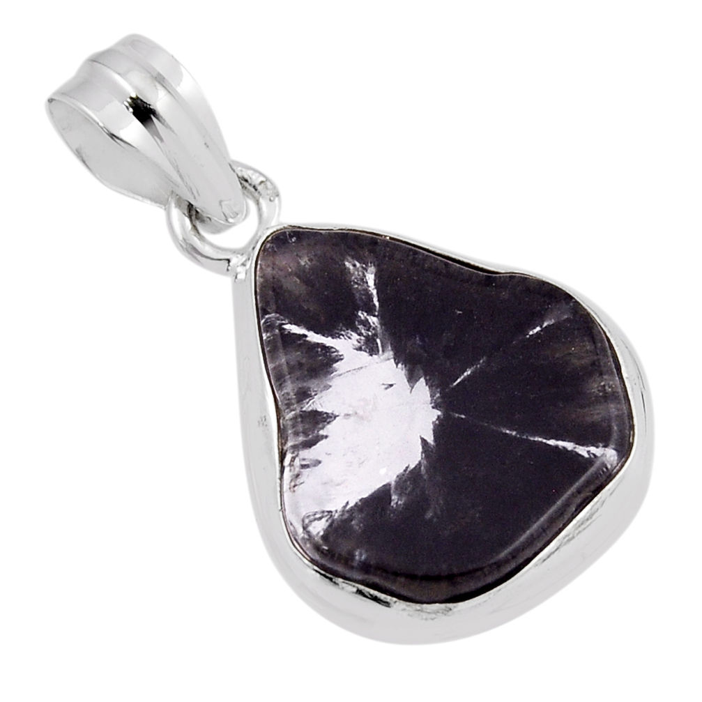 925 silver 11.16cts natural cacoxenite super seven fancy pendant jewelry y45248
