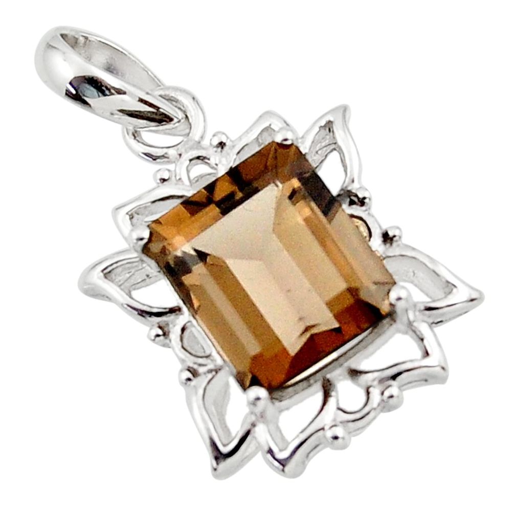 n smoky topaz pendant jewelry d45652