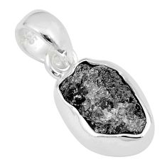 925 sterling silver 4.82cts natural diamond rough fancy pendant jewelry u22783