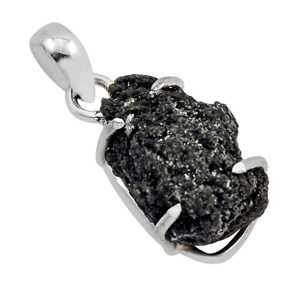 925 sterling silver 7.56cts natural green seraphinite in quartz pendant n19785