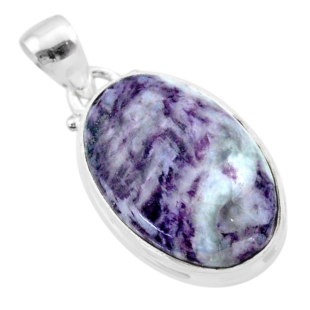 925 sterling silver 13.15cts natural kammererite handmade pendant jewelry t46013