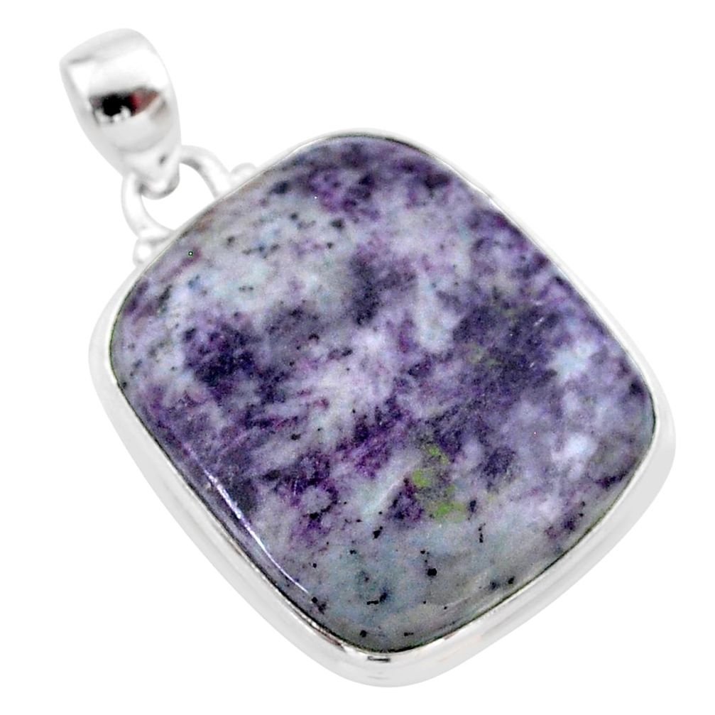 925 sterling silver 37.74cts natural kammererite pendant jewelry t46279