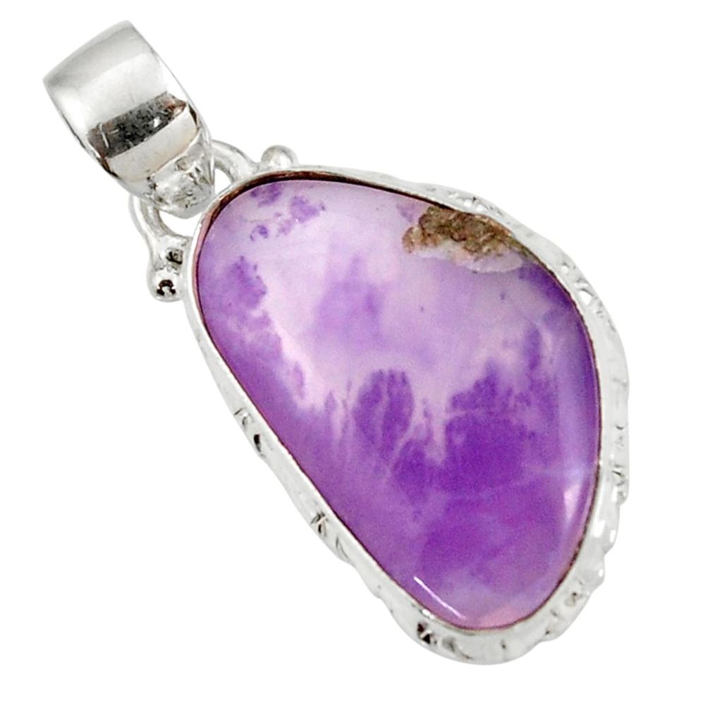 ver 11.73cts natural purple opal pendant jewelry d44096