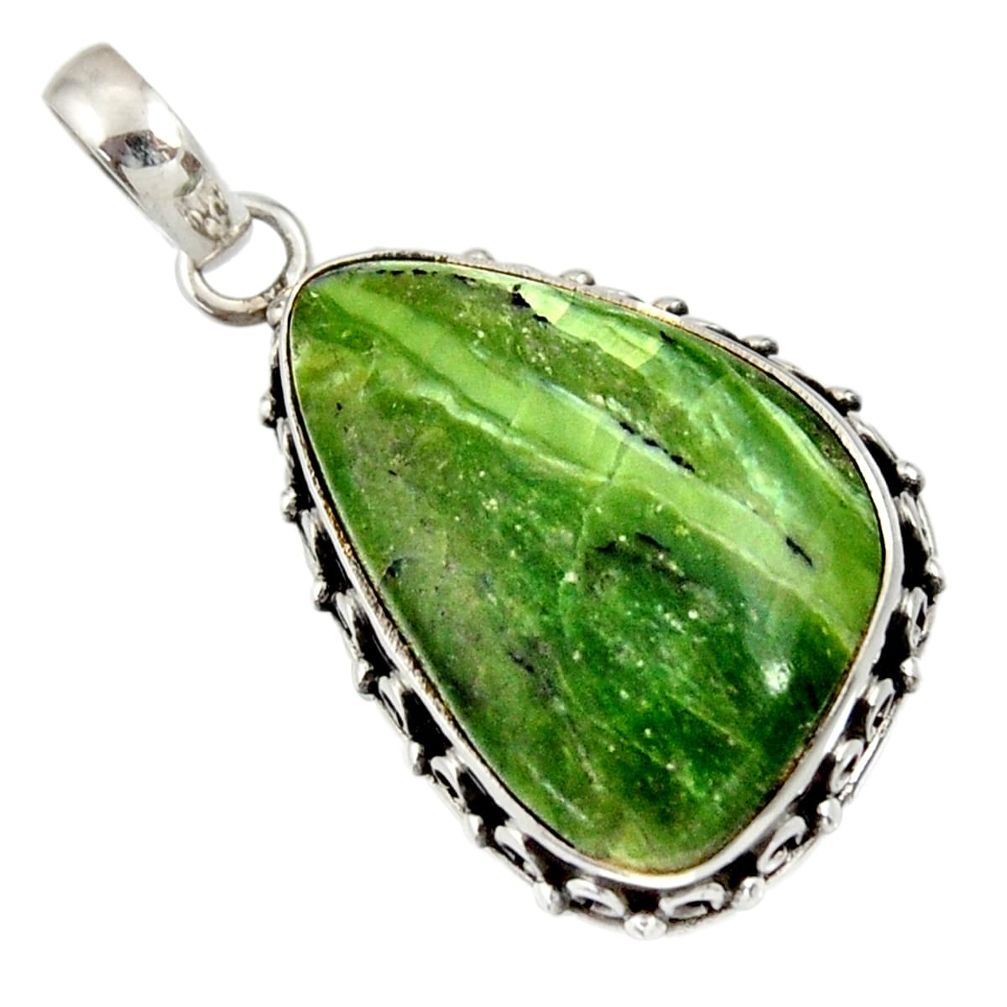 14.72cts natural swiss imperial opal 925 sterling silver pendant jewelry d33863