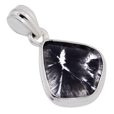 9.47cts natural cacoxenite super seven (melody stone) 925 silver pendant n39922