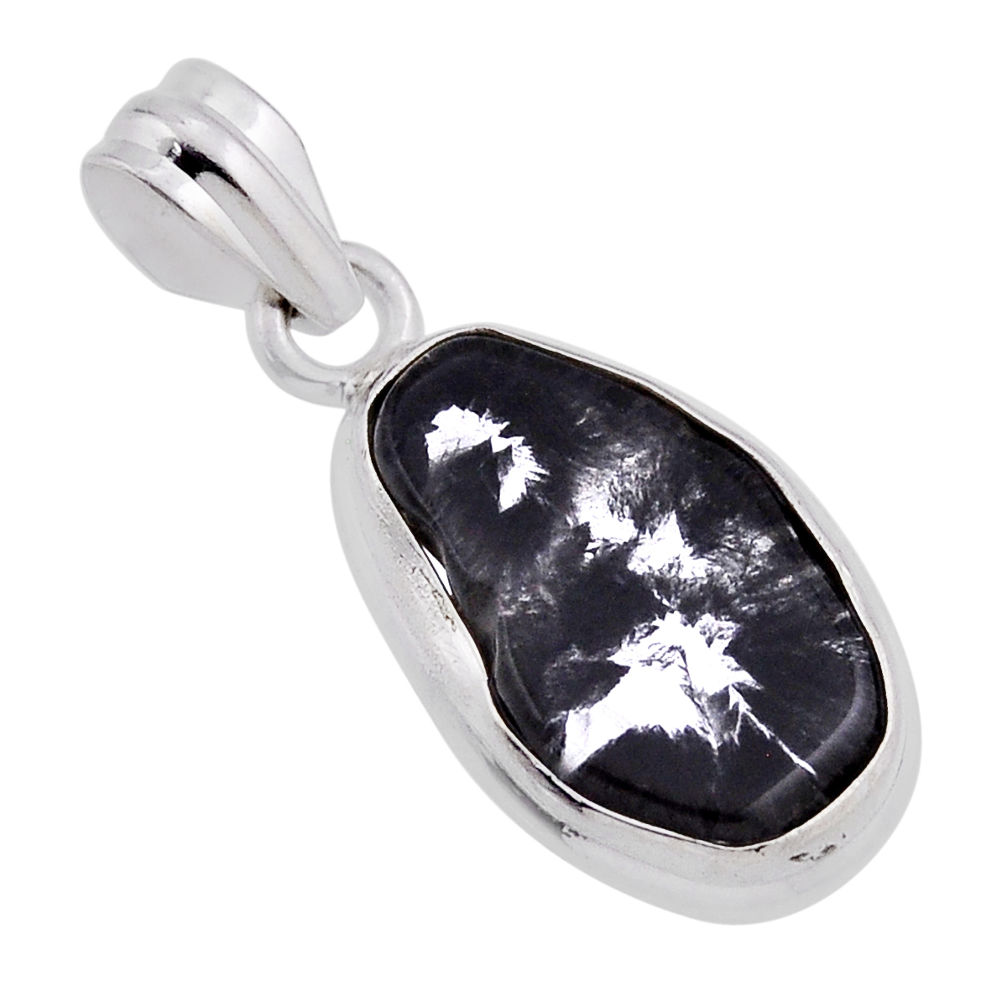 8.09cts natural cacoxenite super seven (melody stone) 925 silver pendant n39928