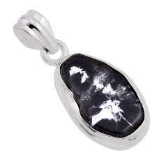 8.09cts natural cacoxenite super seven (melody stone) 925 silver pendant n39928