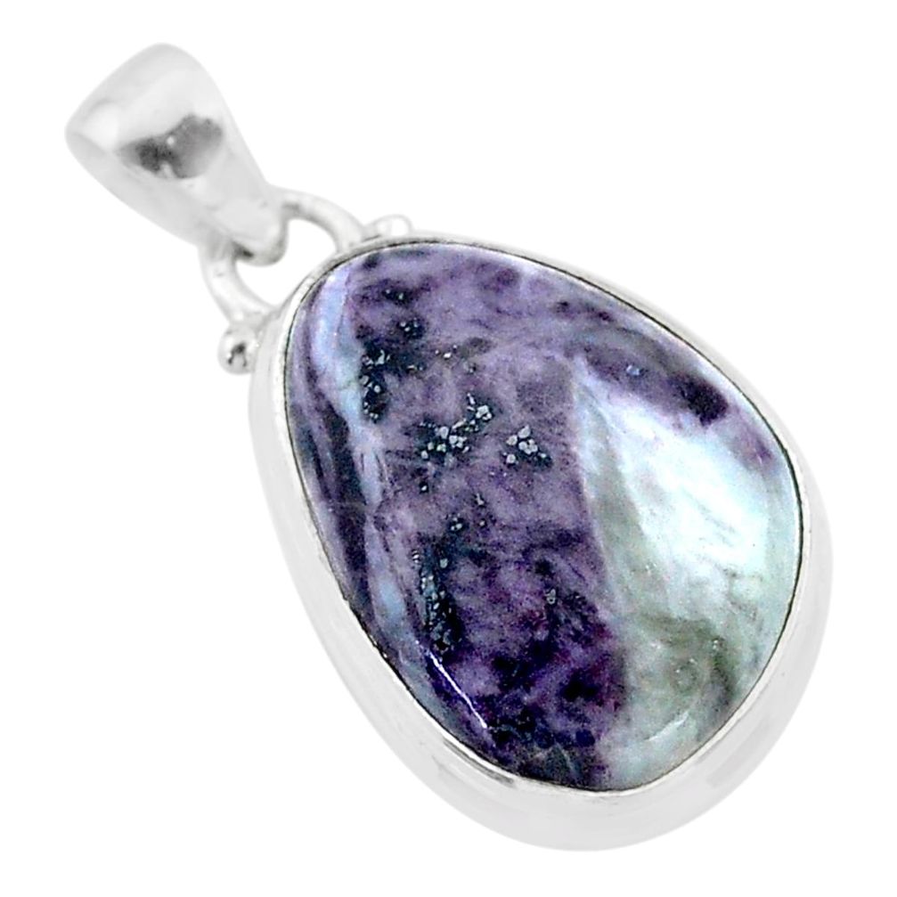 13.70cts natural kammererite 925 sterling silver handmade pendant jewelry t46001