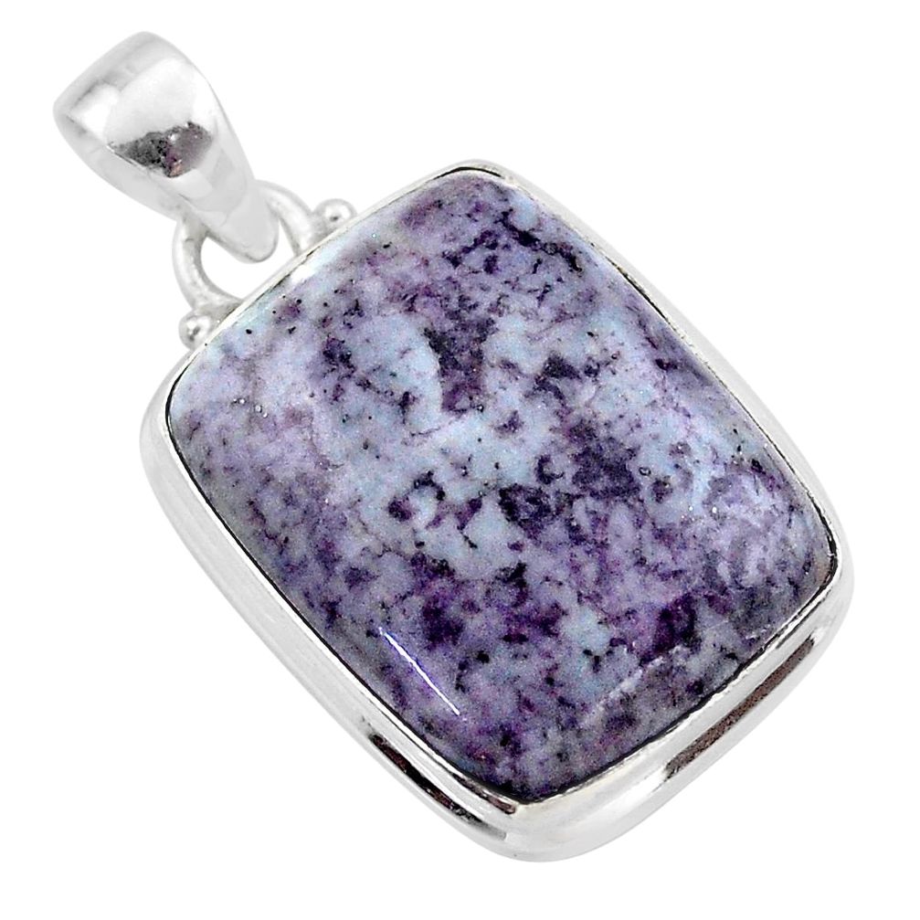 22.49cts natural kammererite 925 sterling silver handmade pendant jewelry t46054