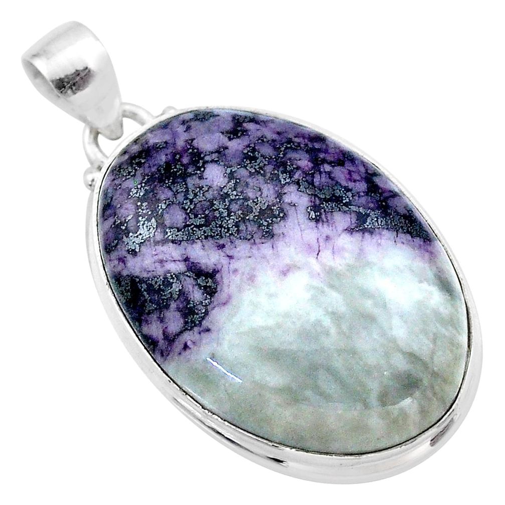 26.54cts natural kammererite 925 sterling silver pendant jewelry t46063