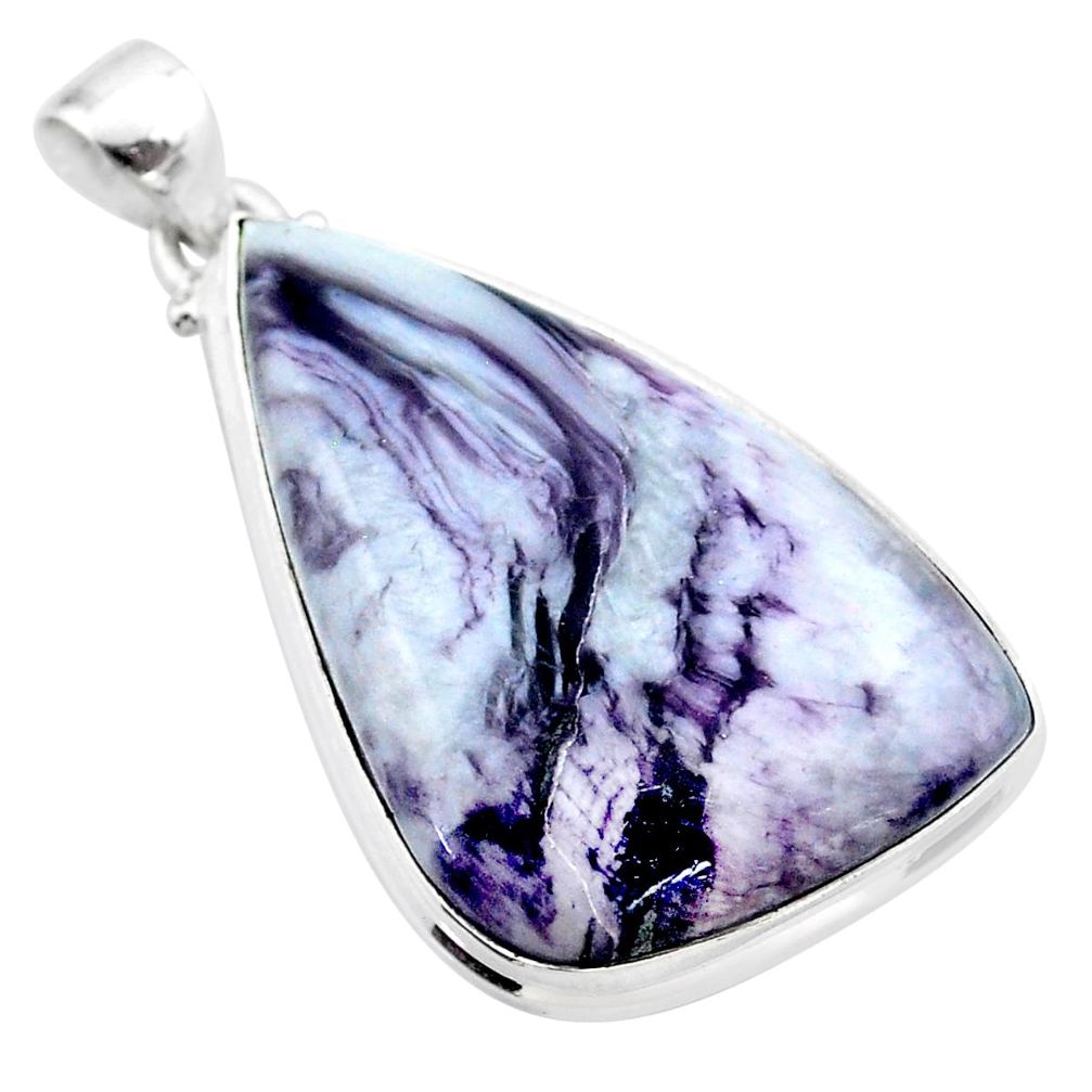 33.15cts natural kammererite 925 sterling silver pendant jewelry t46095