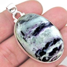 41.75cts natural kammererite 925 sterling silver handmade pendant jewelry t46241