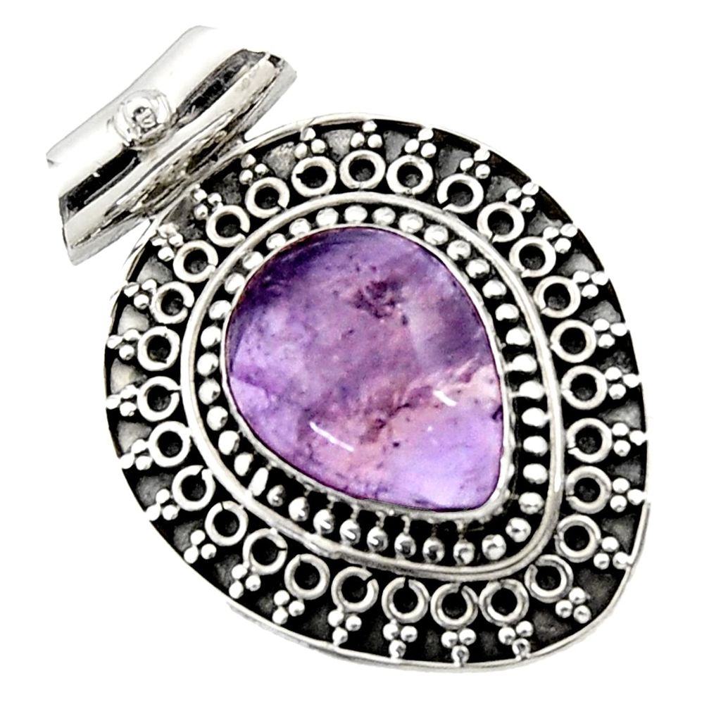  purple ametrine 925 sterling silver pendant jewelry d45005