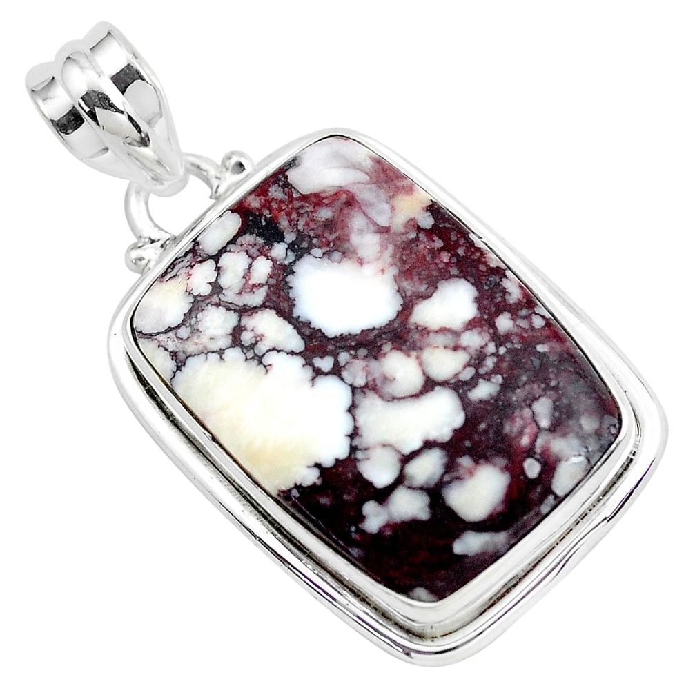 22.05cts natural bronze wild horse magnesite 925 sterling silver pendant p41257