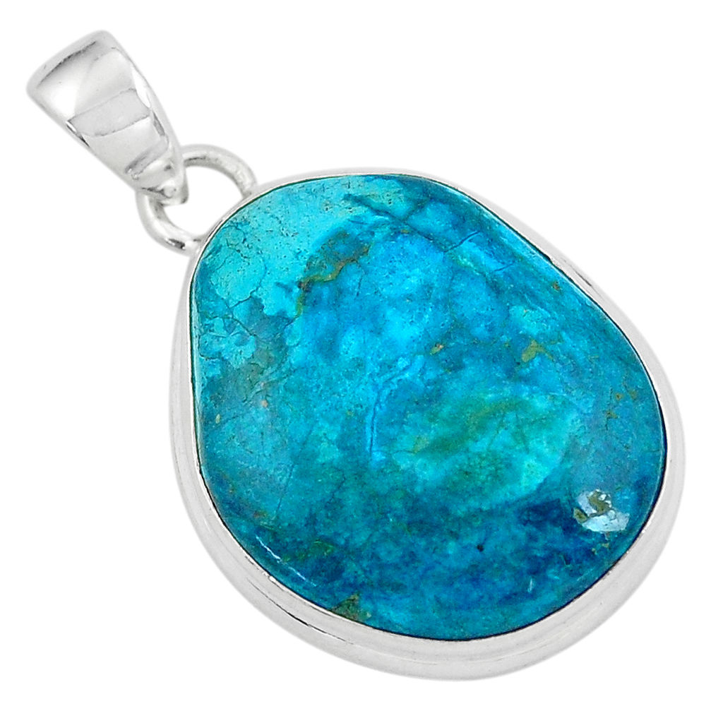 16.73cts natural grey opaline 925 sterling silver pendant jewelry p59377
