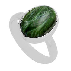 925 silver 6.27cts solitaire natural swiss imperial opal oval ring size 8 n25940