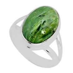 925 silver 6.05cts solitaire natural swiss imperial opal ring size 6.5 y77365