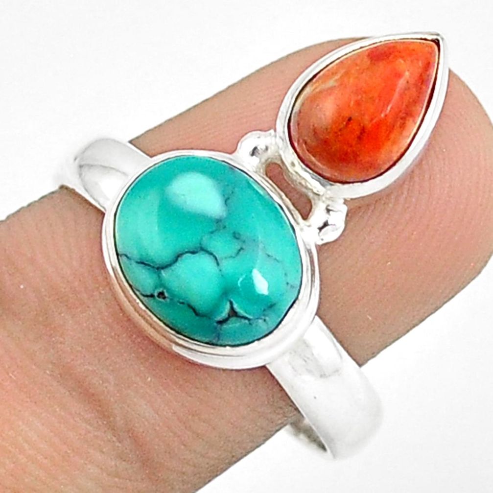 n mojave turquoise 925 silver ring size 9 u27403