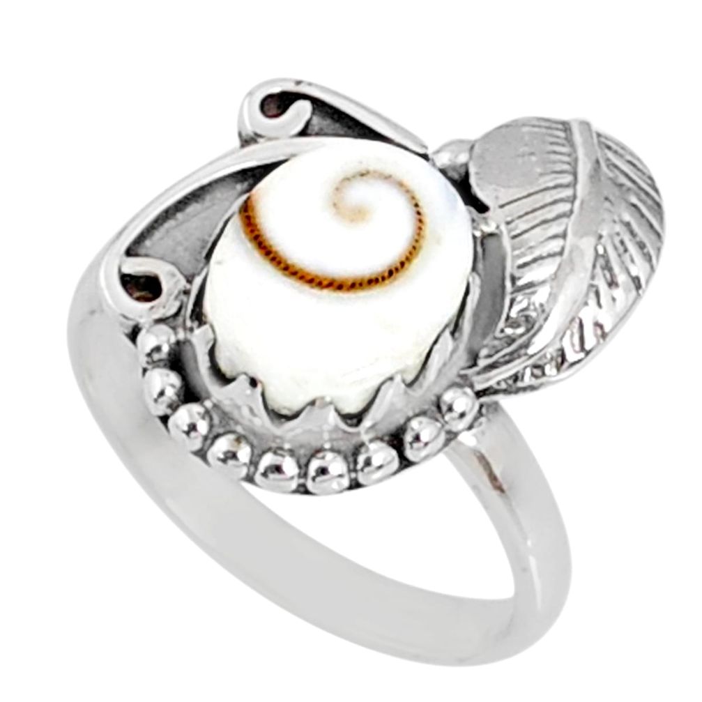 4.16cts natural white shiva eye 925 silver solitaire ring jewelry size 8 r67298