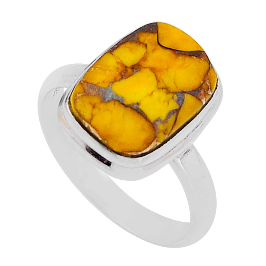 6.64cts solitaire honey dahlia 925 sterling silver ring jewelry size 9.5 n54324