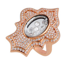6.53cts white cubic zirconia topaz 925 silver gold ring jewelry size 6 y83317