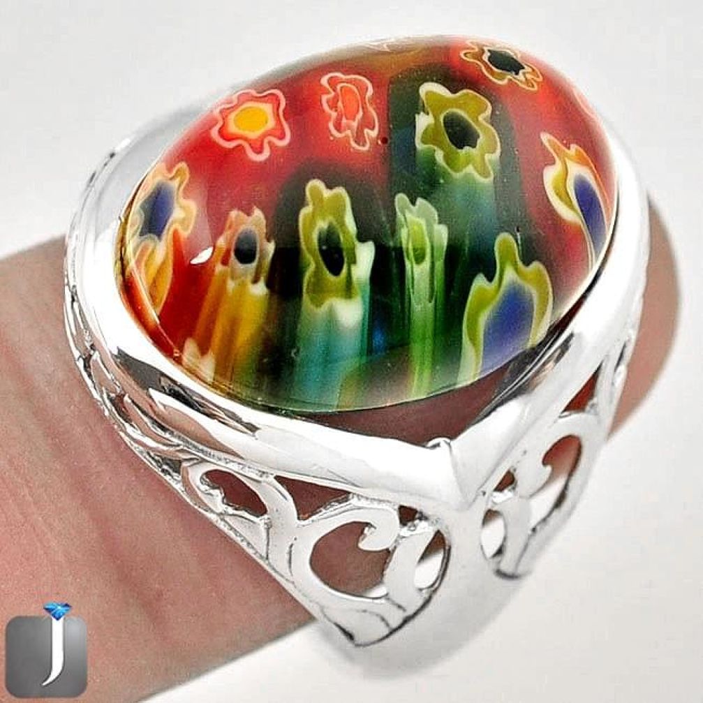 Italian glass rings store