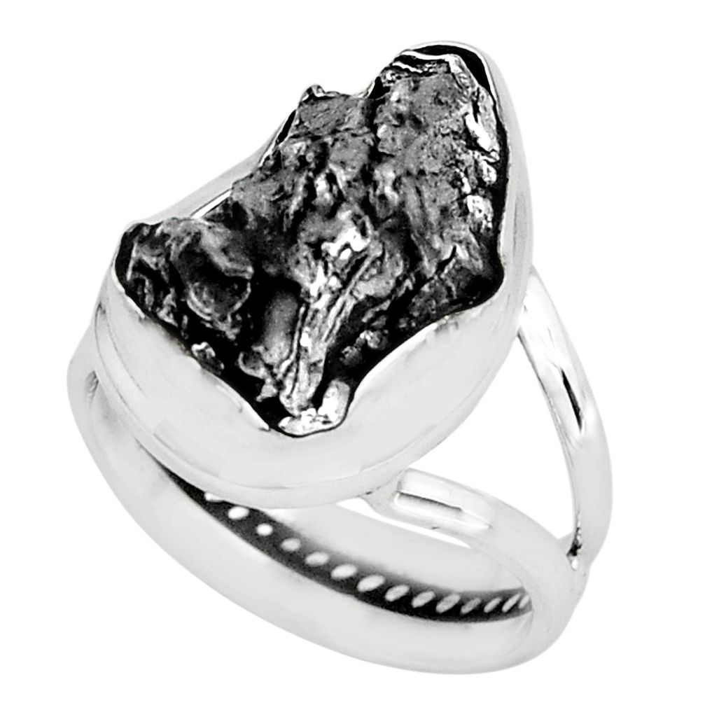 18.46cts natural campo del cielo 925 silver solitaire ring size 6.5 p69132